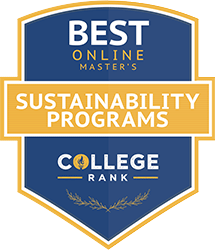 Image of the College Rank - Best Online Master’s Sustainability Programs.