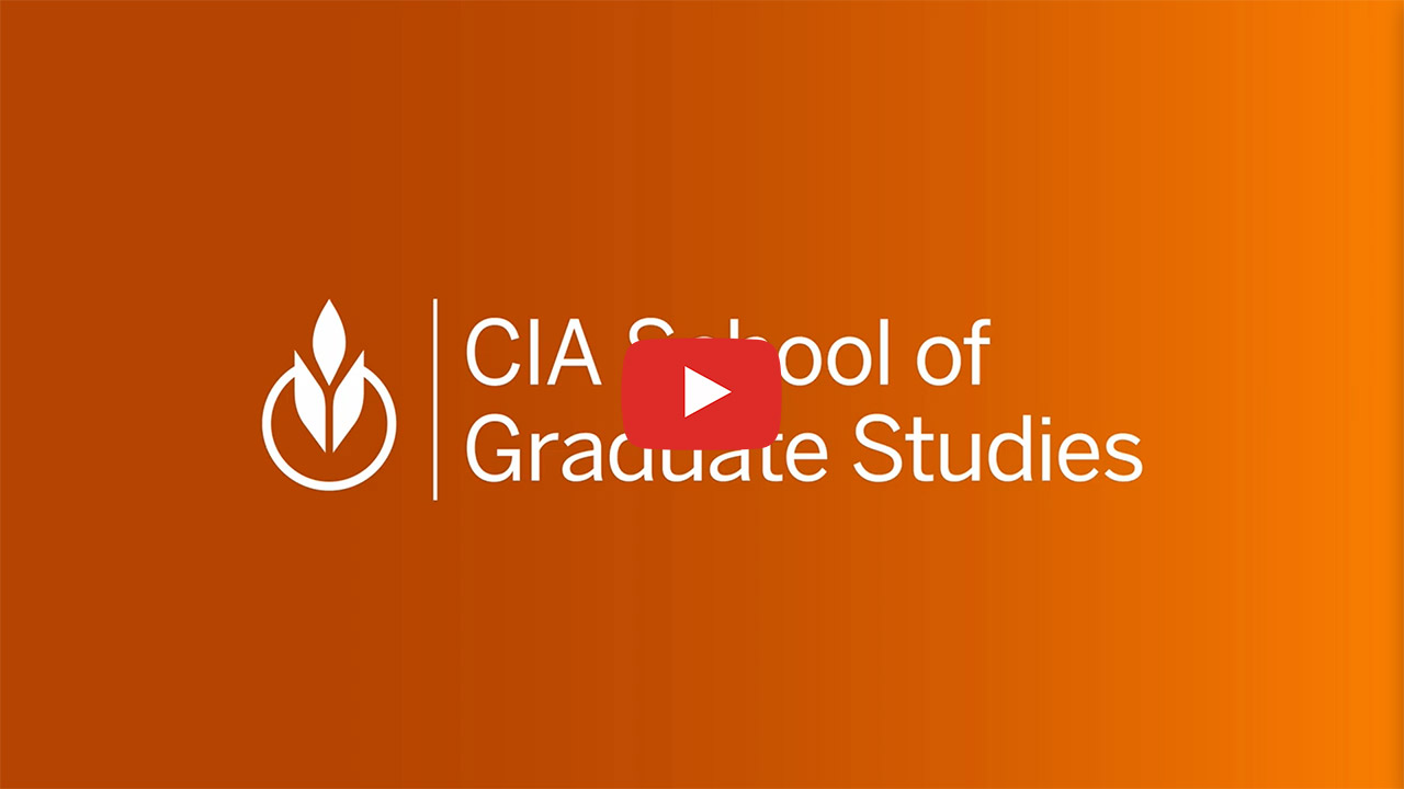 Image of CIA School of Graduate and Professional Studies YouTube thumbnail.